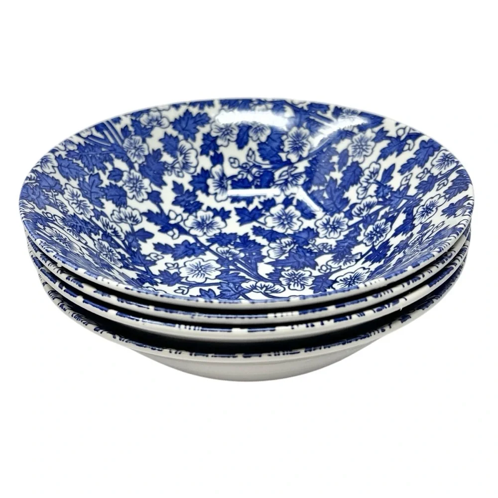 Williams Sonoma Burgess & Leigh Cereal Bowls Set of 4